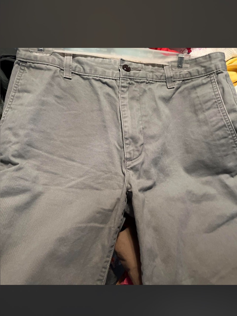 Men's Gray Casual dockers shorts  - size 32